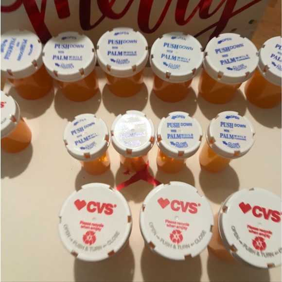CVS Accessories Empty Prescription Bottles Poshmark